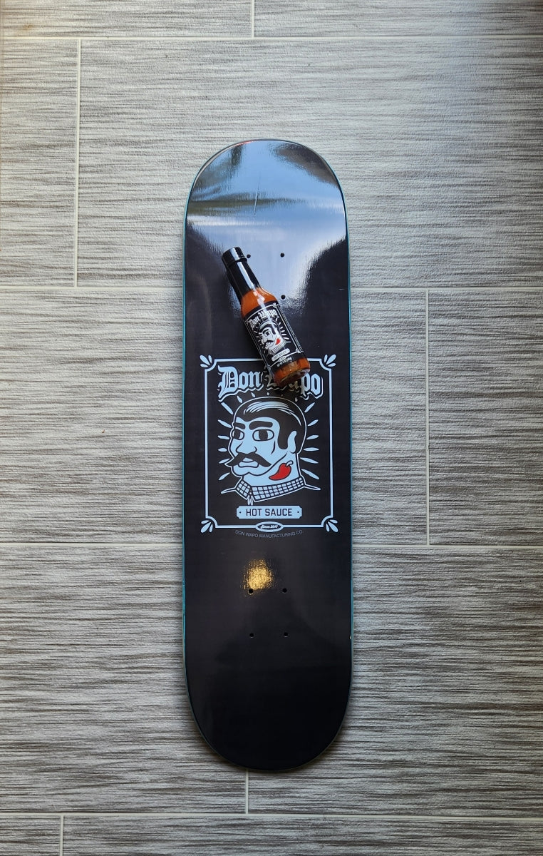 DON WAPO BLACK SQUARE LOGO DECK