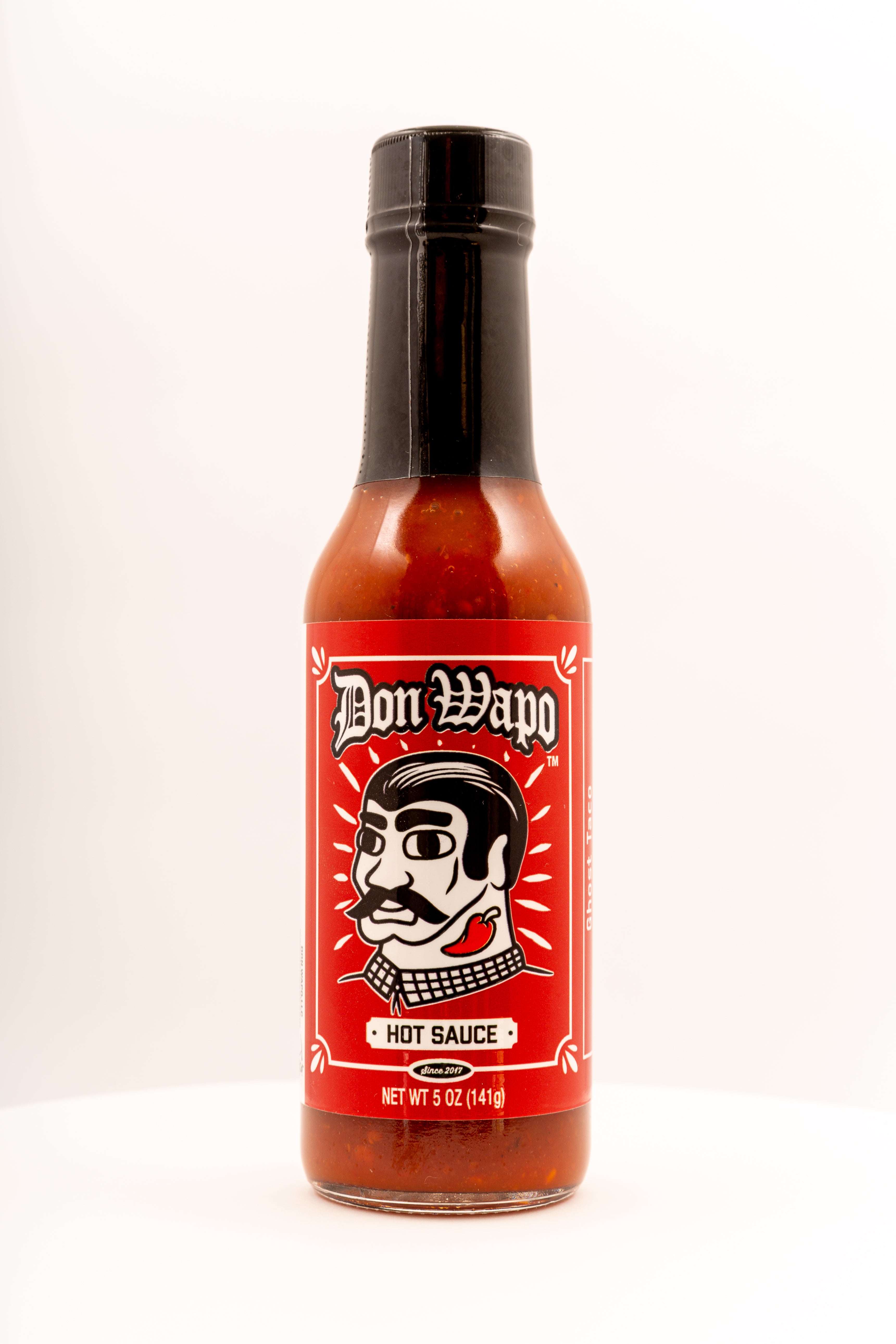 ~ Don Wapo ~ "Ghost Taco" Hot Sauce 5oz Bottle