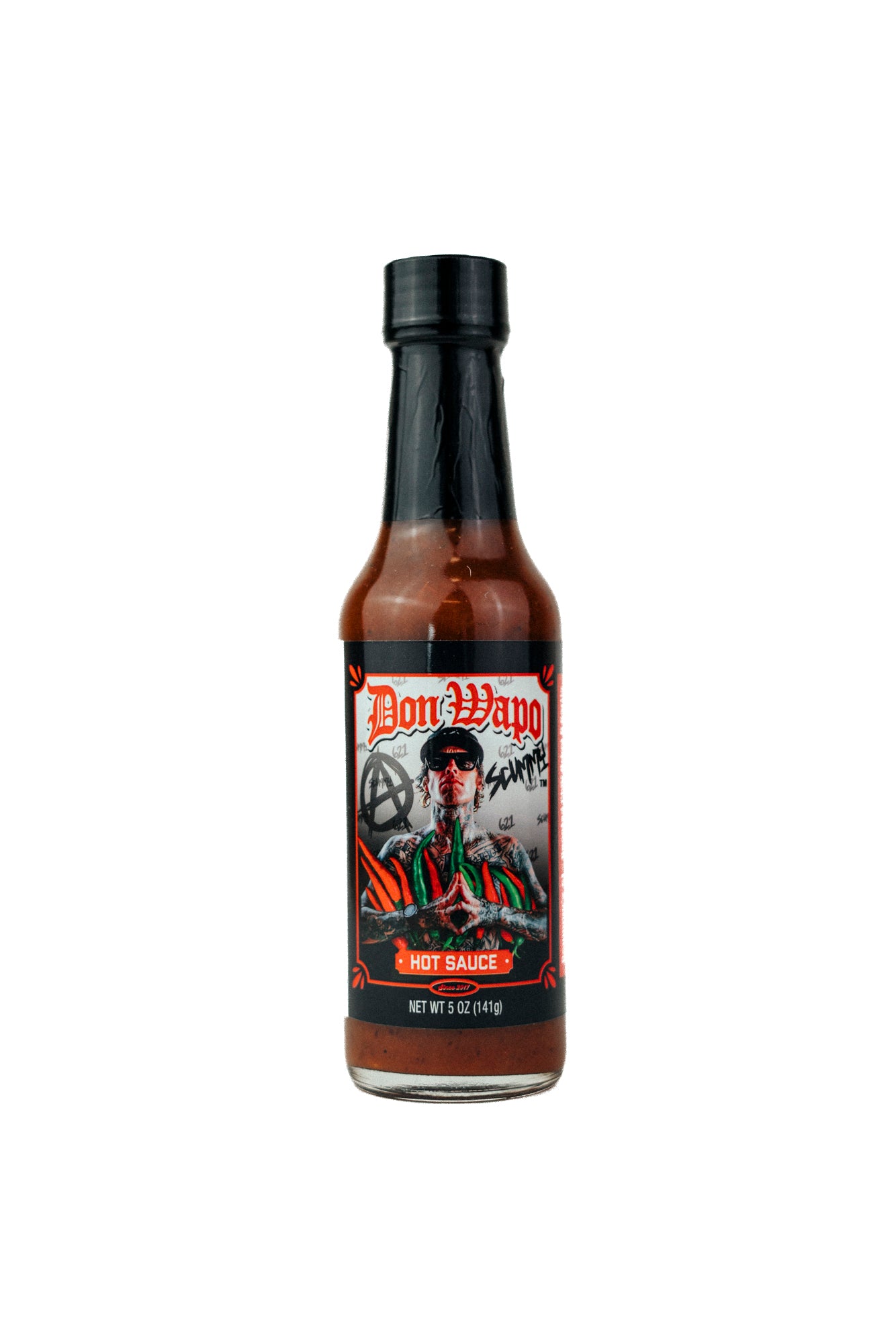 Colin Scummy Morrison Limited Edition La Primera Collab Don Wapo Hot Sauce
