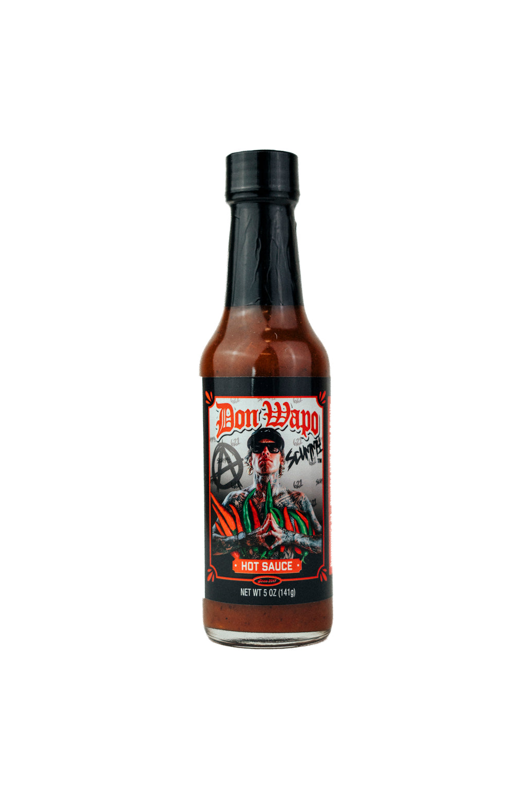 Colin Scummy Morrison Limited Edition La Primera Collab Don Wapo Hot Sauce