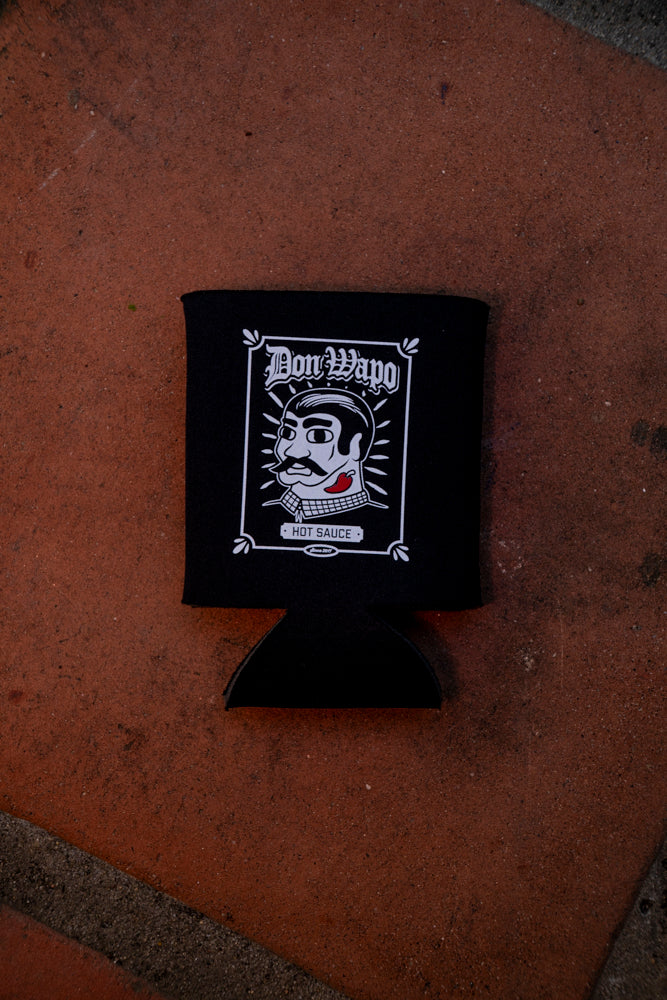 Don Wapo Hot Sauce Genuine Big Logo Koozie
