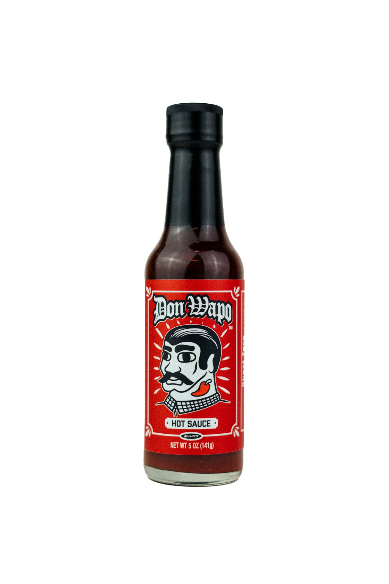 Don Wapo's "Ghost Taco" Hot Sauce 5oz Bottle