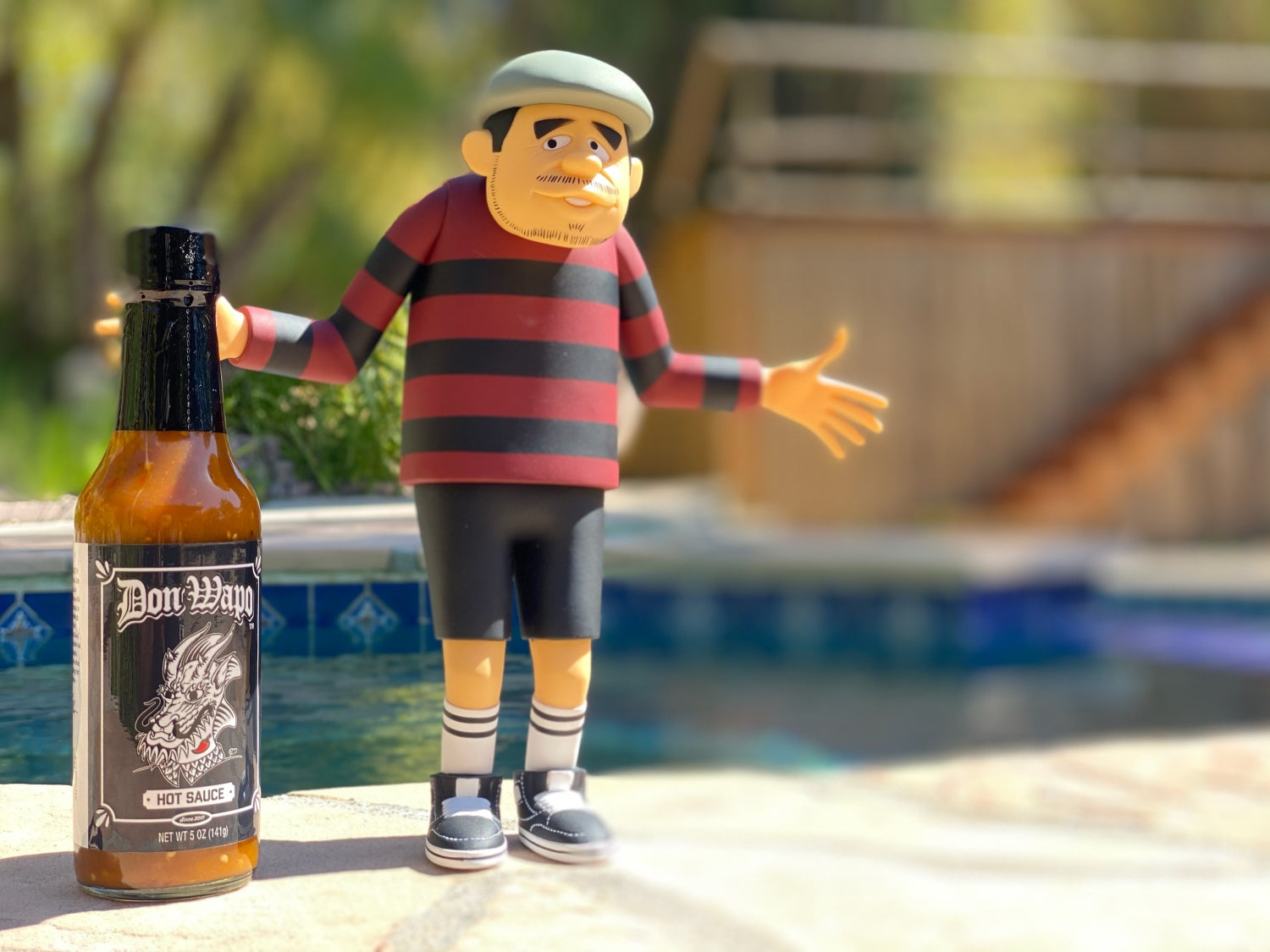 Steve Caballeros "Dragons Breath" Signature Tomatillo Don Wapo Hot Sauce