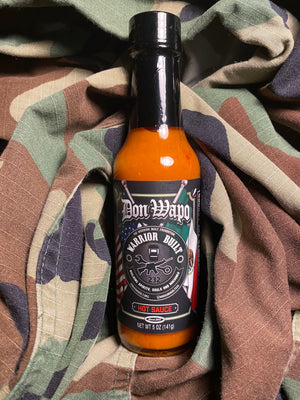 Wounded Veteranos Limited Edition Collab Don Wapo La Primera Hot Sauce