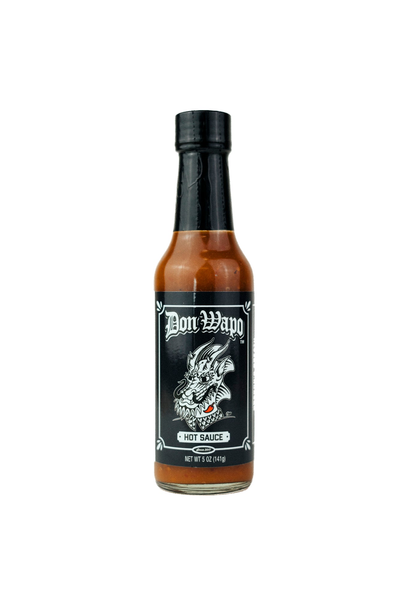 Steve Caballeros "Dragons Breath" Signature Tomatillo Don Wapo Hot Sauce