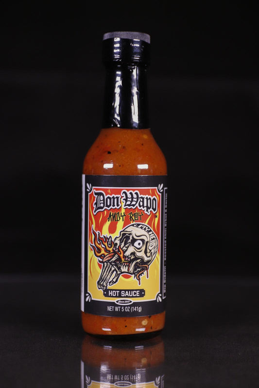 Andy Roy Limited Edition RE-LABEL Don Wapo La Primera Colab Hot Sauce