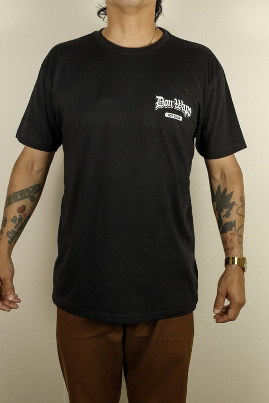Men's ~  Caballero Graphic Back ~ Black T-shirt