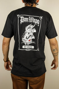 Men's ~  Caballero Graphic Back ~ Black T-shirt